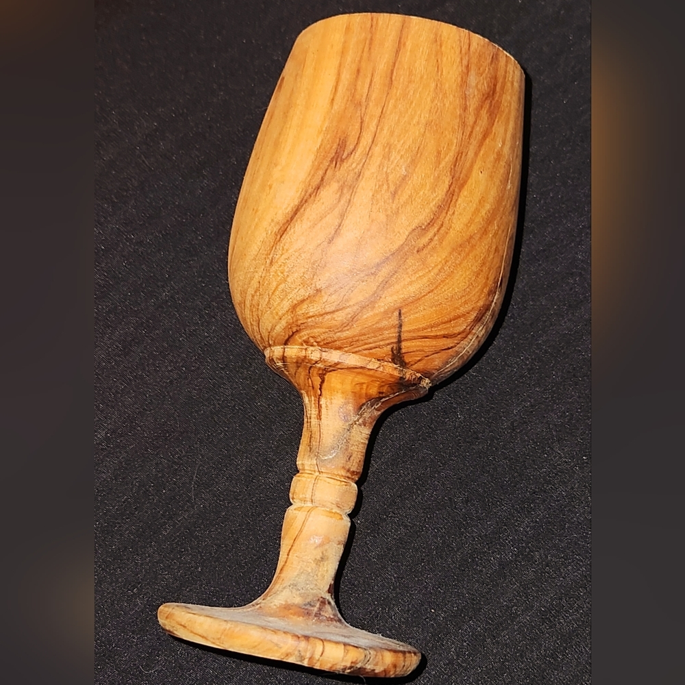 Olivewood Goblet-Estate Sale